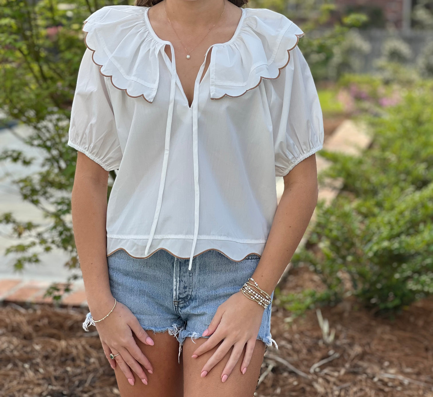 Scalloped Top